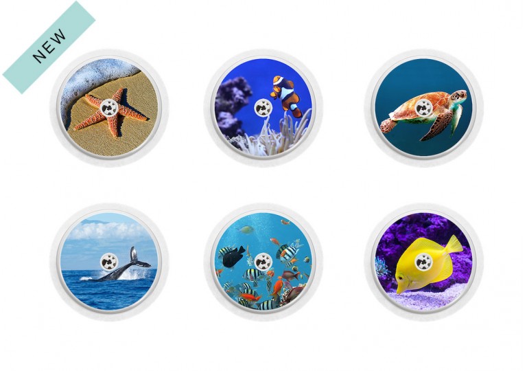 Freestyle Libre sticker Collection Aquarium