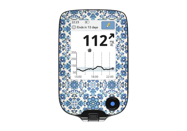 Freestyle Libre sticker Reader collection Bluebell