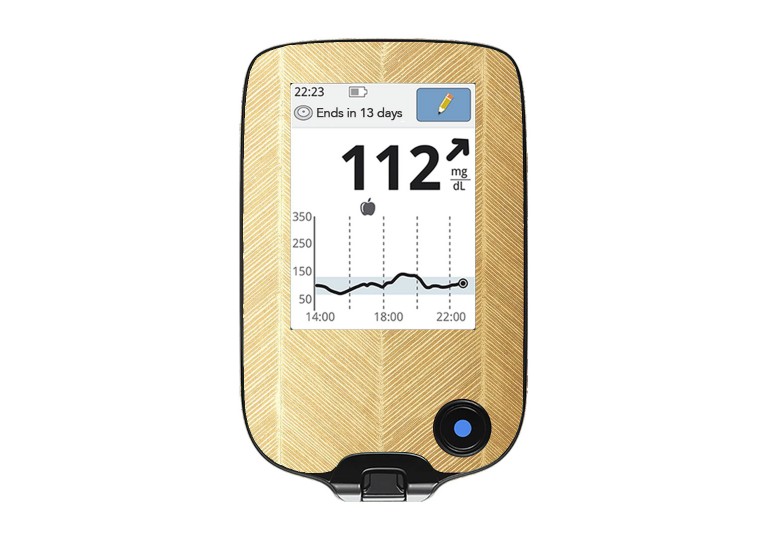 Freestyle Libre sticker Reader collection Goldy
