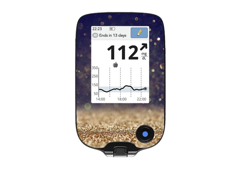 Freestyle Libre sticker Reader collection Sparkle 