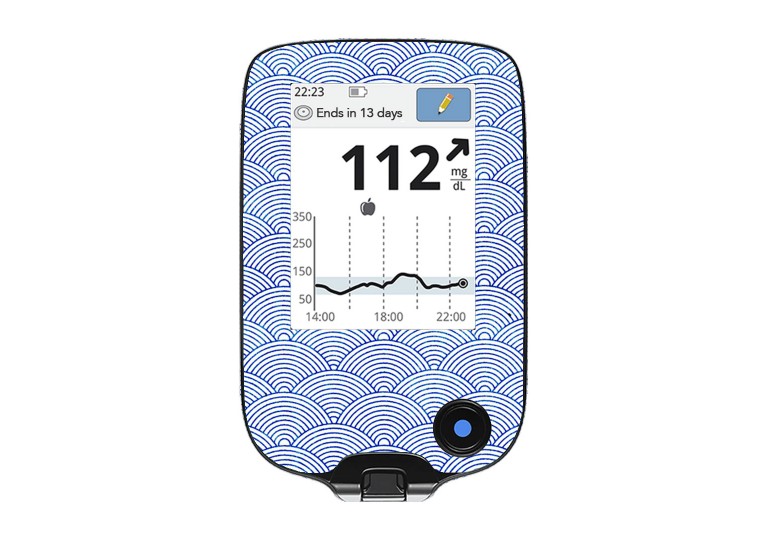 Freestyle Libre sticker Reader collection Waves 