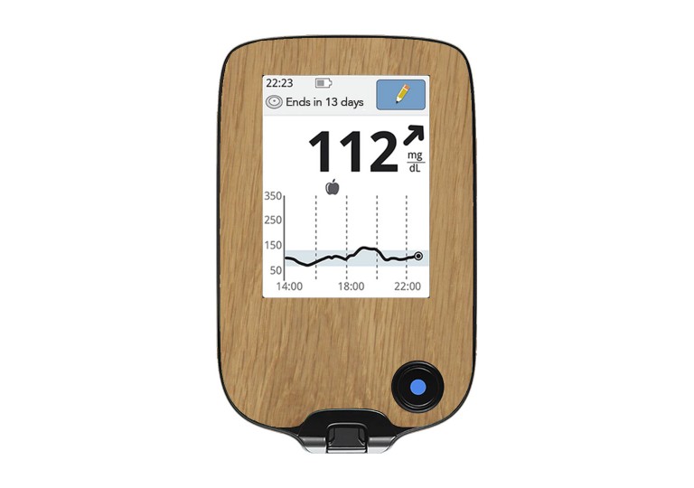 Freestyle Libre sticker Reader collection Wood 
