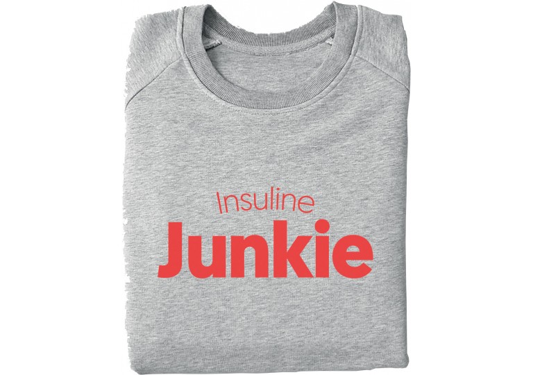 HélOui sweat-shirt Insuline Junkie